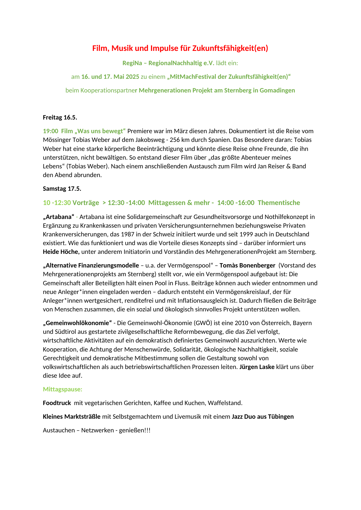 2025-05-16-17 Programm MitMachFestival