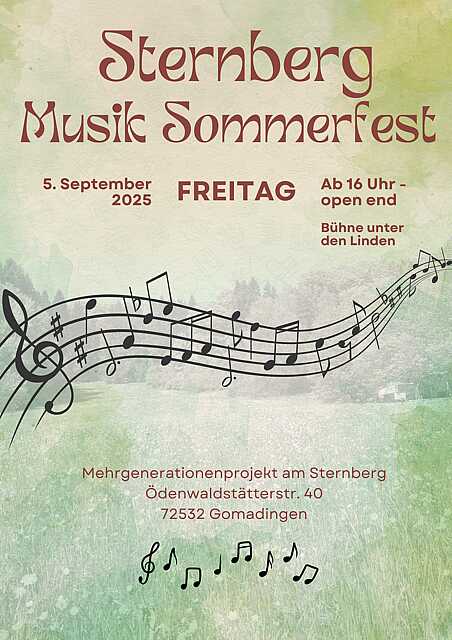 Sternberg Musik Sommerfest Sternberg Musik Sommerfest