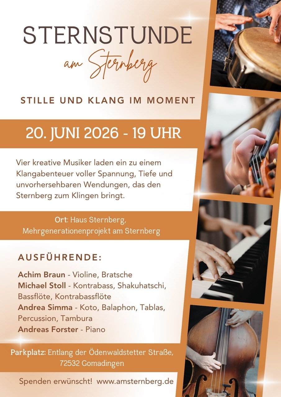 2026-06-20 "Sternstunde am Sternberg" Beitrag